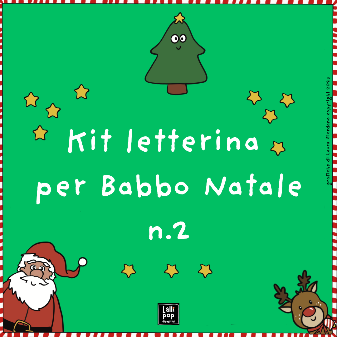 Speciale Natale: kit letterina per Babbo Natale n.2