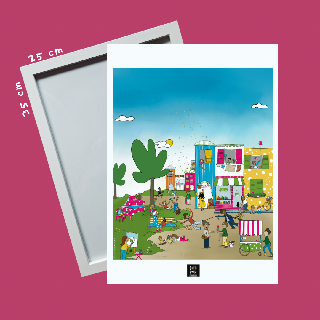 poter Domenica di laura Giordano, una città si sveglia la domenica mattina e ognuno è impegnato in qualcosa dalla lettura alla musica, dal gioco ad atti di gentilezza