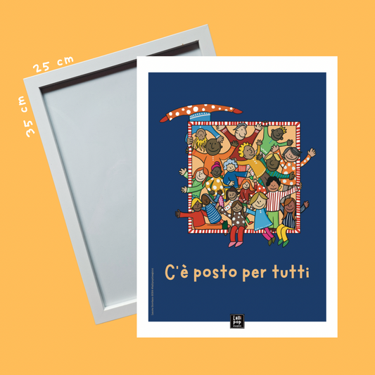poster con personaggi colorati di laura giordano lallipop disegnini