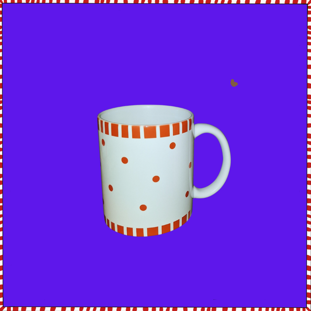 Speciale Natale: tazza a pois rossi Lallipop