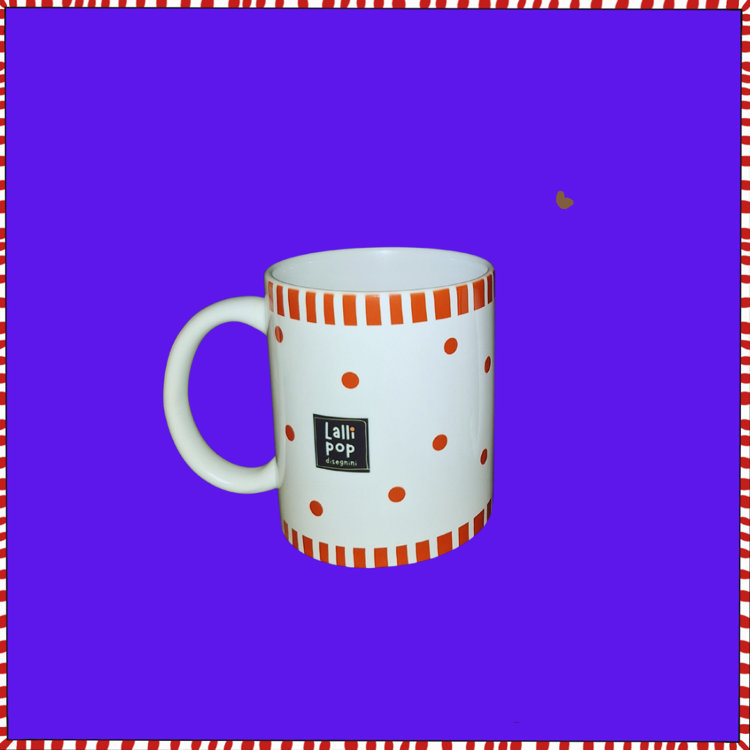 Speciale Natale: tazza a pois rossi Lallipop